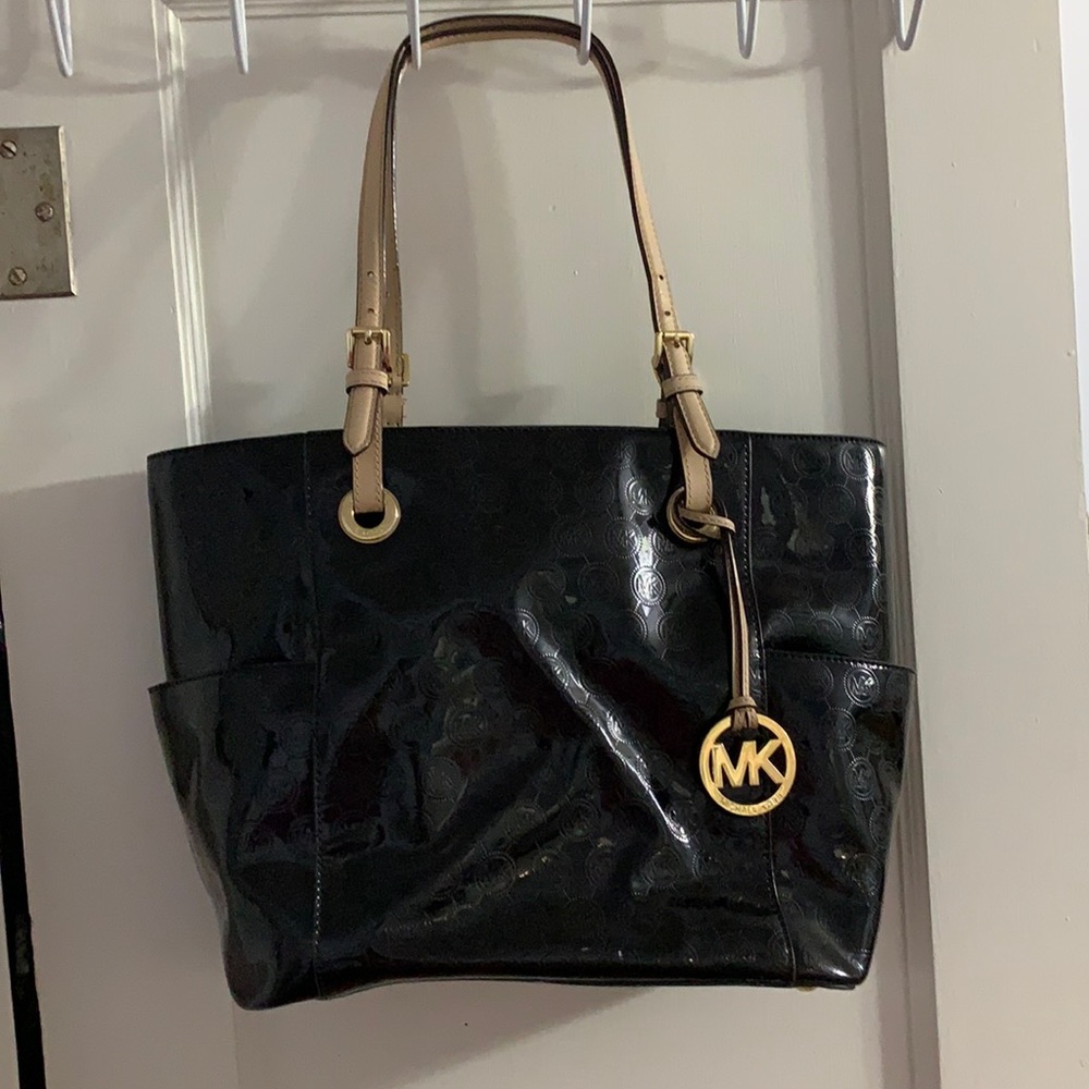 Michael Kors patent leather purse